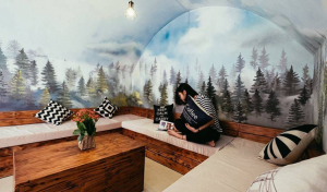 Góc sống ảo tại Little Flower Homestay
