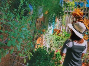 Không gian sống ảo tại homestay