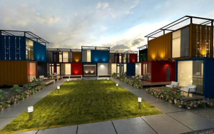 Thiết kế các căn nhà dạng container độc đáo của Packo Hostel