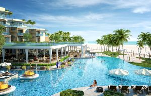 Condotel Sungroup thiết kế theo mô hình vườn Babylon ấn tượng (Ảnh: Nguồn Internet)