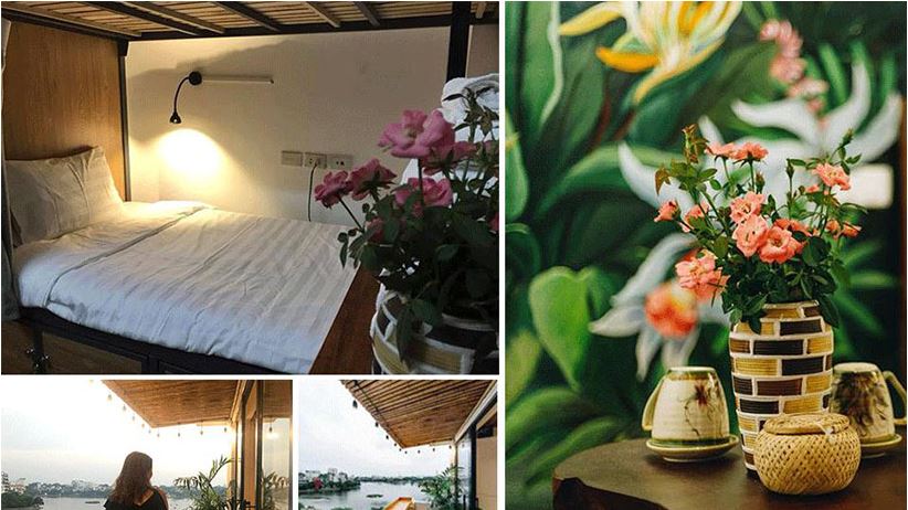 the autumn homestay với không gian các phòng đơn giản mà deep