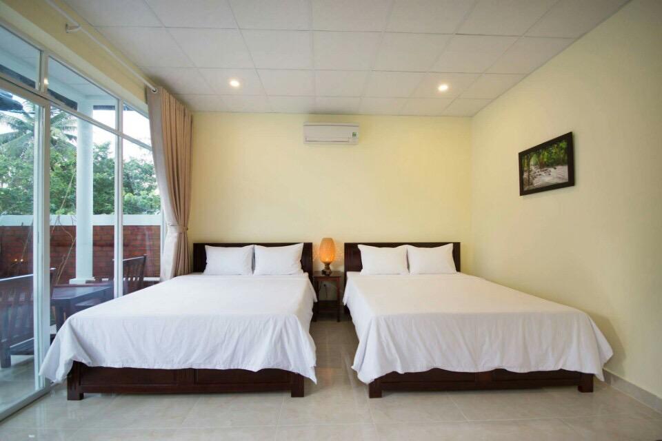 Sunlight Bungalow sở hữu không gian thoáng đãng và yên bình. Thiết kế hiện đại và đơn giản, thuận tiện cho khách nghỉ