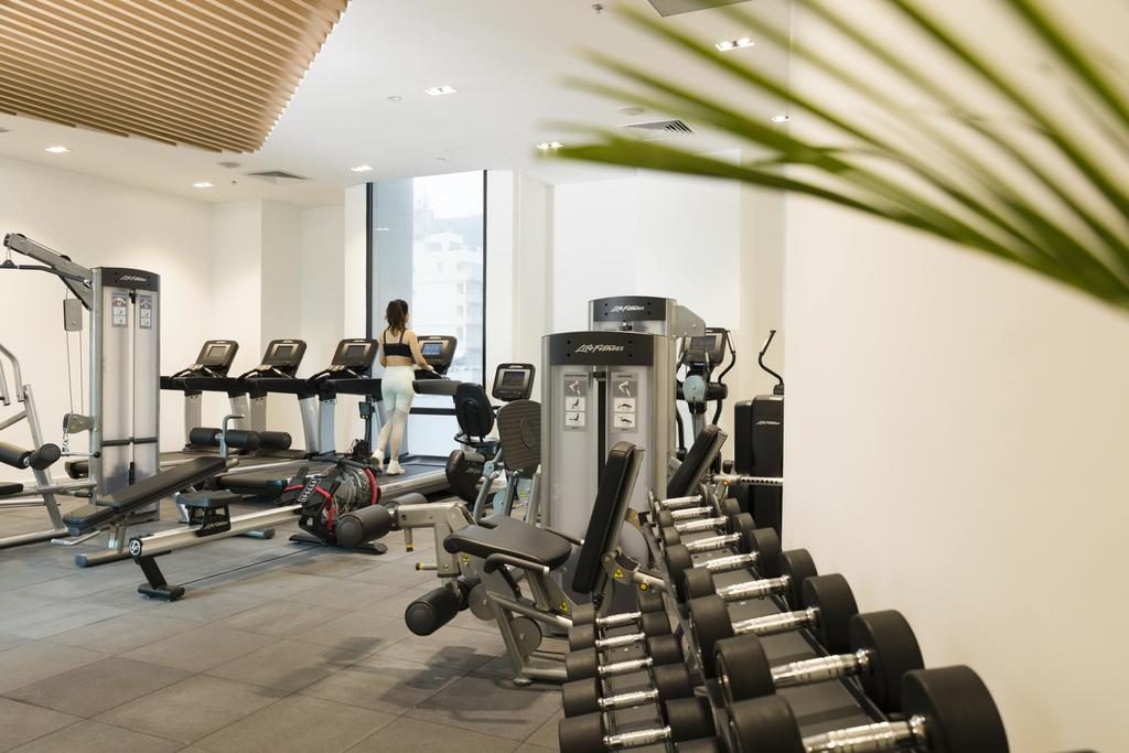 Phòng tập gym với những thiết bị tân tiến, đảm bảo sức khỏe cho bạn trong những ngày đi du lịch