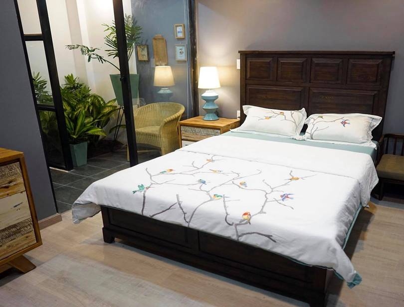 Phòng ngủ theo phong cách hiện đại của Liti homestay