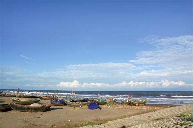 Bãi biển Thịnh Long - du lịch Nam Định